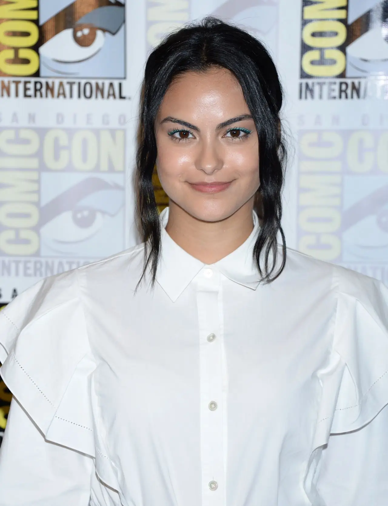 Camila Mendes at Riverdale Press Line at Comic Con in San Diego2